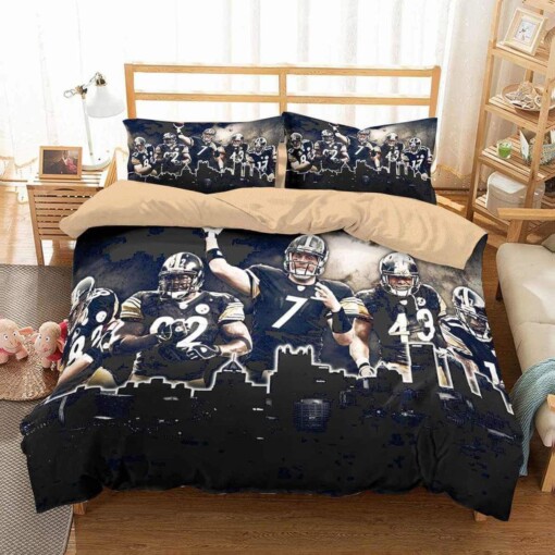 3d Customize Pittsburgh Steelers 235 Custom Bedding Sets Duvet Cover