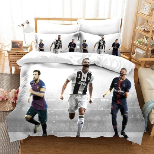 Football Uefa Champions League 11 Duvet Cover Pillowcase Bedding Sets