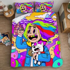 6ix9ine Tekashi69 2 Duvet Cover Quilt Cover Pillowcase Bedding Sets