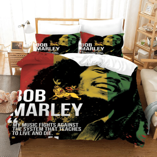 Bob Marley 7 Duvet Cover Quilt Cover Pillowcase Bedding Sets