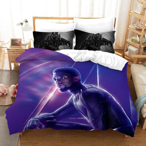 Black Panther T 8217 Challa Chadwick Boseman 23 Duvet Cover Quilt Cover