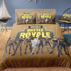 Fortnite Team 11 Duvet Cover Pillowcase Bedding Sets Home Decor