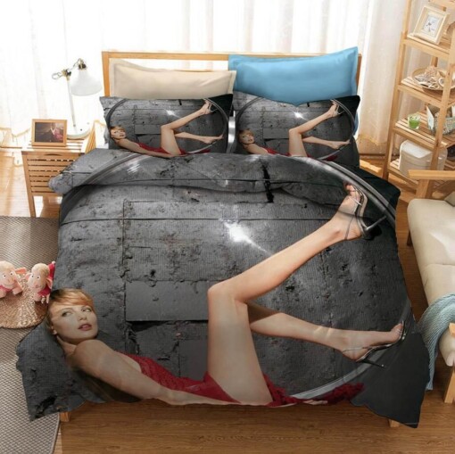 Charlize Theron 1 Duvet Cover Pillowcase Bedding Sets Home Decor