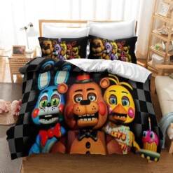 Five Nights At Freddy 8217 S 10 Duvet Cover Pillowcase Bedding Sets