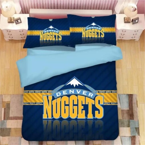 Basketball Denver Nuggets Basketball 24 Duvet Cover Quilt Cover Pillowcase