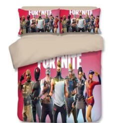 Fortnite Team 1 Duvet Cover Bedding Sets Pillowcase Quilt Bed