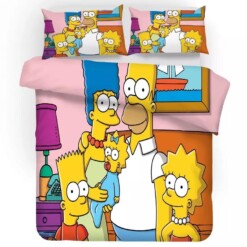 Anime The Simpsons Homer J Simpson 16 Duvet Cover Quilt