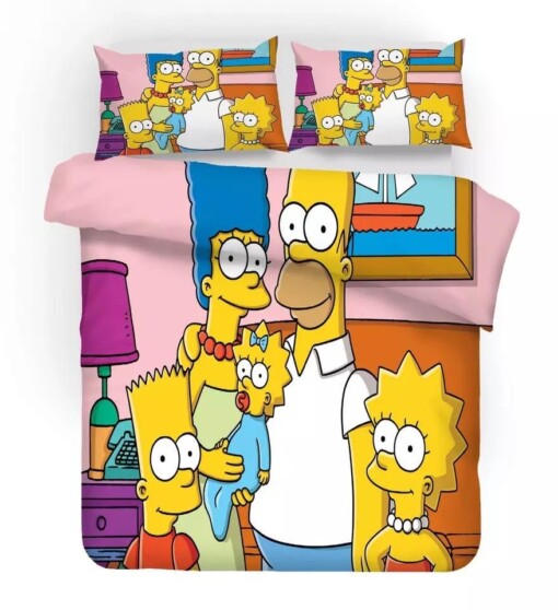 Anime The Simpsons Homer J Simpson 16 Duvet Cover Quilt