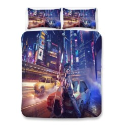 Cyberpunk 2077 39 Duvet Cover Quilt Cover Pillowcase Bedding Sets