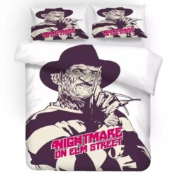 A Nightmare On Elm Street Horror Movie 4 Duvet Cover