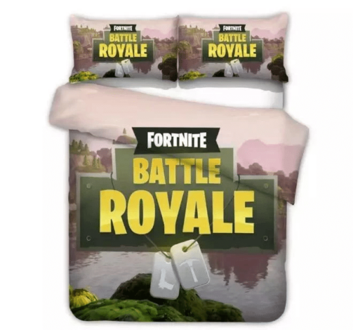 Fortnite Logo 31 Duvet Cover Pillowcase Bedding Sets Home Decor