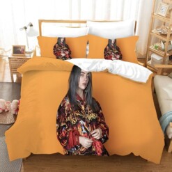 Billie Eilish Bellyache 54 Duvet Cover Pillowcase Bedding Sets Home