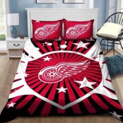 Detroit Red Wings Bedding Sets Sleepy Halloween And Christmas Gift