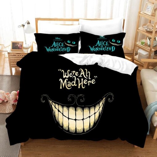 Alice In Wonderland 4 Duvet Cover Quilt Cover Pillowcase Bedding