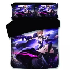 Fate Stay Night Fgo Saber 6 Duvet Cover Pillowcase Bedding