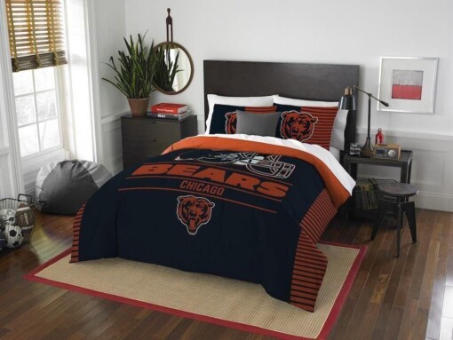 Chicago Bears Bedding Sets 8211 1 Duvet Cover 038 2