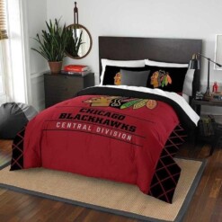 Chicago Blackhawks Bedding Sets 8211 1 Duvet Cover 038 2