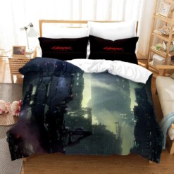 Cyberpunk 2077 17 Duvet Cover Quilt Cover Pillowcase Bedding Sets
