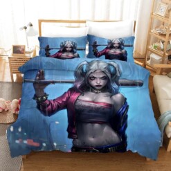 Birds Of Prey Harley Quinn 14 Duvet Cover Pillowcase Bedding