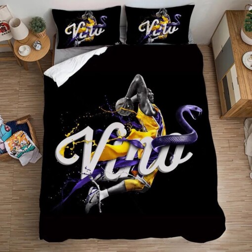 Basketball Lakers Kobe Bryant Basketball 12 Duvet Cover Quilt Cover