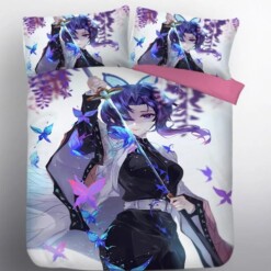 Demon Slayer Kimetsu No Yaiba Kochou Shinobu 13 Duvet Cover