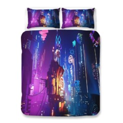 Cyberpunk 2077 55 Duvet Cover Quilt Cover Pillowcase Bedding Sets