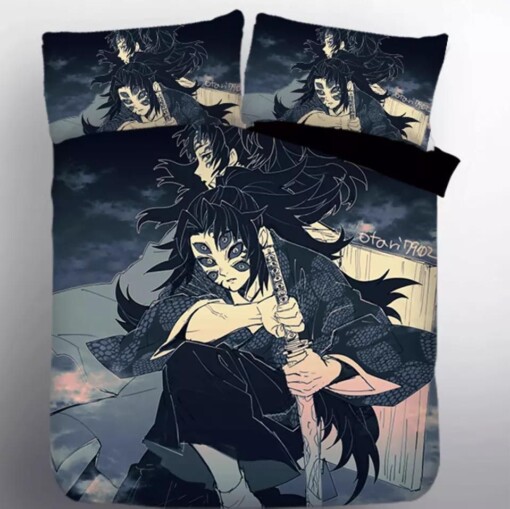 Demon Slayer Kimetsu No Yaiba Kokushibou 5 Duvet Cover Quilt