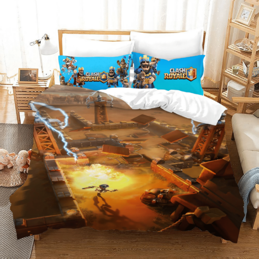 Clash Royale 19 Duvet Cover Quilt Cover Pillowcase Bedding Sets