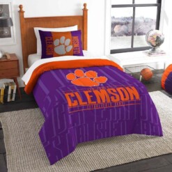 Clemson Tigers Bedding Sets 8211 1 Duvet Cover 038 2