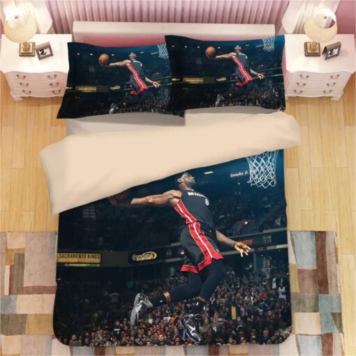 Basketball Michael Jordan Basketball 3 Duvet Cover Pillowcase Bedding Sets