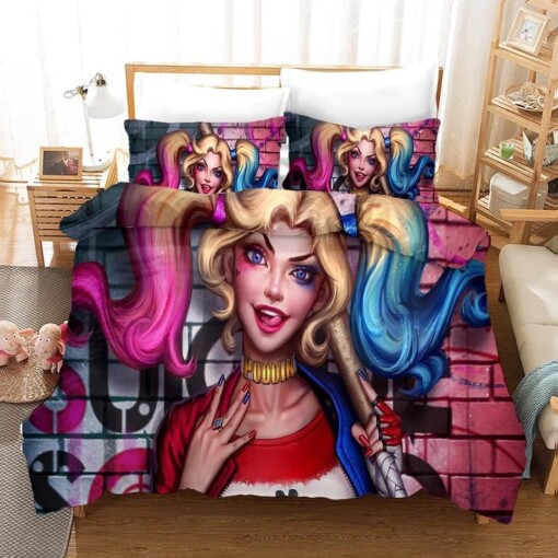 Birds Of Prey Harley Quinn 32 Duvet Cover Quilt Cover