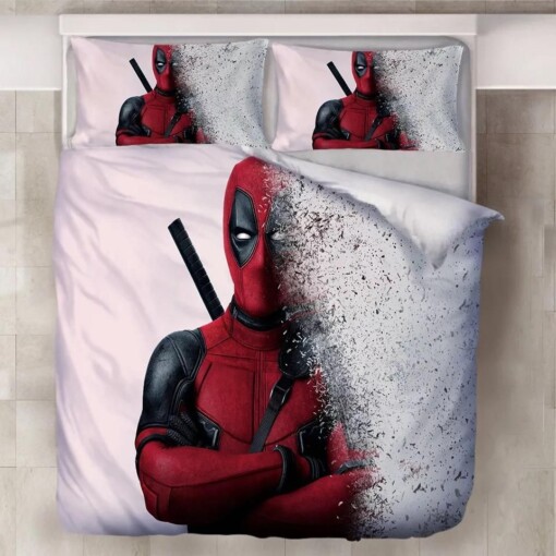 Deadpool X Men 2 Duvet Cover Pillowcase Bedding Sets Home Decor
