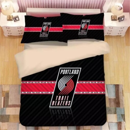 Basketball Portland Trail Blazers 15 Duvet Cover Quilt Cover Pillowcase