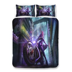 Cyberpunk 2077 37 Duvet Cover Quilt Cover Pillowcase Bedding Sets