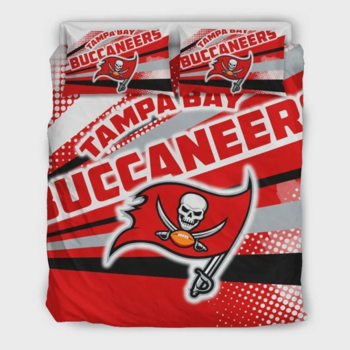 Colorful Shine Amazing Tampa Bay Buccaneers Duvet Covers Bedding Sets