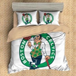 Boston Celtics Basketball 1 Duvet Cover Quilt Cover Pillowcase Bedding