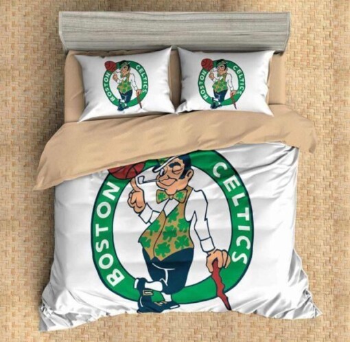 Boston Celtics Basketball 1 Duvet Cover Quilt Cover Pillowcase Bedding