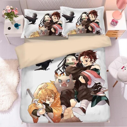 Demon Slayer Kimetsu No Yaiba Kochou Shinobu 34 Duvet Cover