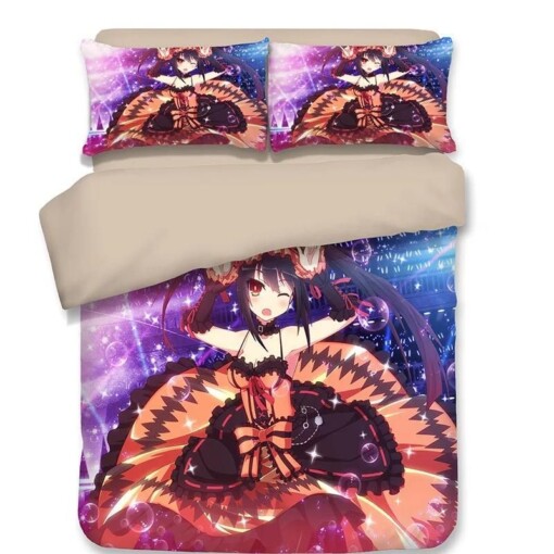 Date A Live Tokisaki Kurumi Nightmare 10 Duvet Cover Quilt