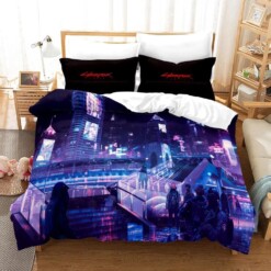 Cyberpunk 2077 14 Duvet Cover Quilt Cover Pillowcase Bedding Sets