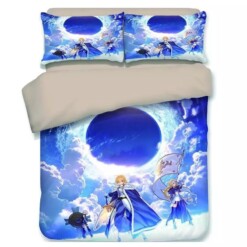 Fate Stay Night Fgo Saber Astolfo 10 Duvet Cover Pillowcase