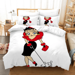 Betty Boop 12 Duvet Cover Pillowcase Bedding Sets Home Bedroom