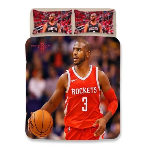 Basketball Houston Rockets James Harden 15 Basketball 16 Duvet Cover