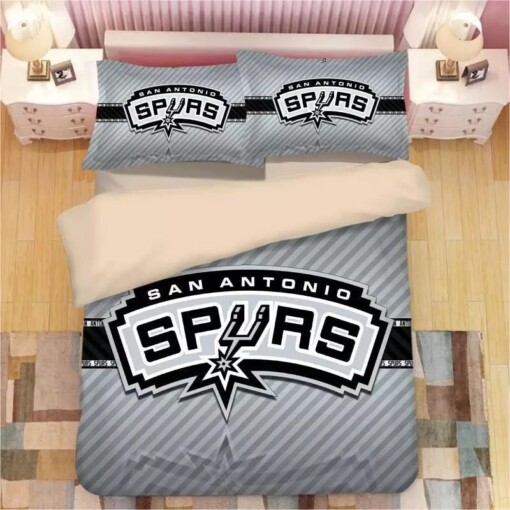 Basketball San Antonio Spurs Basketball 12 Duvet Cover Pillowcase Bedding