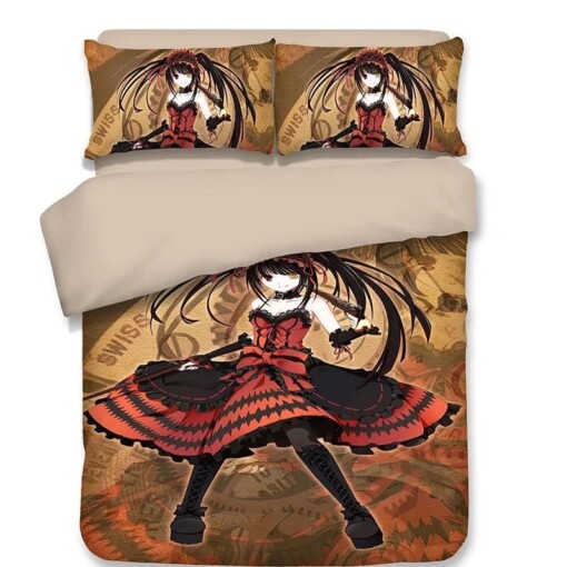 Date A Live Tokisaki Kurumi Nightmare 8 Duvet Cover Quilt