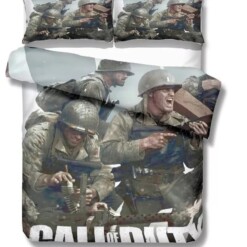 Call Of Duty 9 Duvet Cover Pillowcase Cover Bedding Set