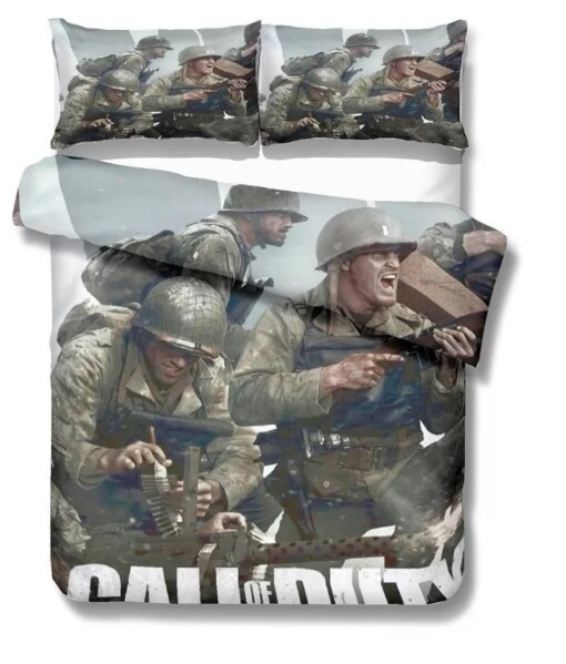 Call Of Duty 9 Duvet Cover Pillowcase Cover Bedding Set