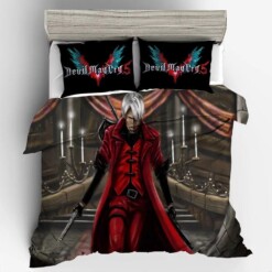 Devil May Cry 5 10 Duvet Cover Quilt Cover Pillowcase