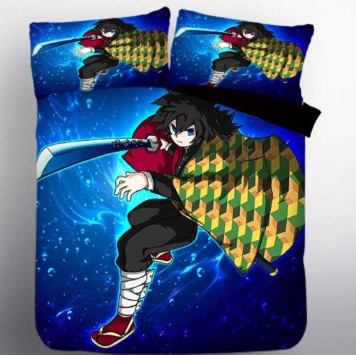 Demon Slayer Kimetsu No Yaiba Tomioka Giyuu 8 Duvet Cover