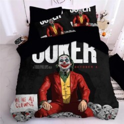 Arthur Fleck Clown 13 Duvet Cover Quilt Cover Pillowcase Bedding